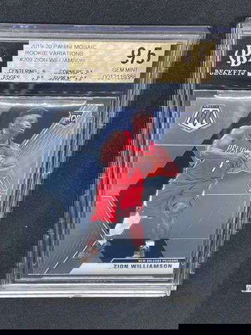 2019 Zion Williamson Mosaic Image Variation RC 