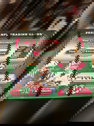 2023 panini prizm no huddle football box!  CJ Stroud!