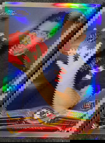 2013 Topps Chrome Travis Kelce Rookie Refractor 