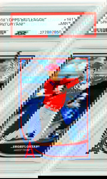 2018 Topps Big League #141 Shohei Ohtani PSA 9 MINT!