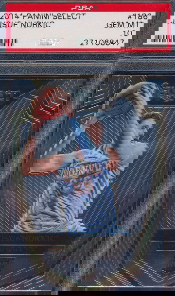 2014 Panini Select 186 Jusuf Nurkic RC PSA 10 GEM MT 6847