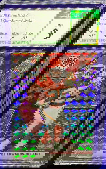 Clyde Edwards-Helaire 2020 Panini Mosaic RC CSG 9