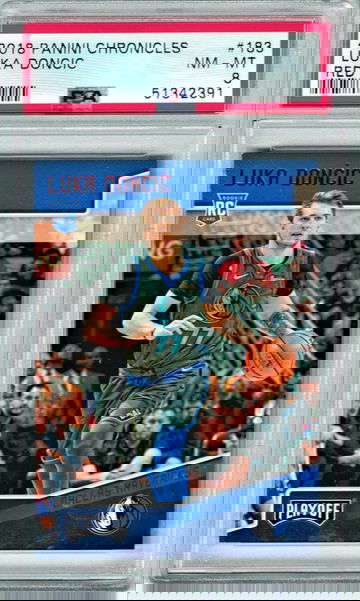 2018 Chronicles Playoff Red Luka Doncic RC #120/149 PSA Population 6 Only 7 Graded Higher Ultra RARE!!!