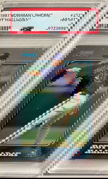 1997 BOWMAN CHROME #212 ROY HALLADAY RC NM-MT