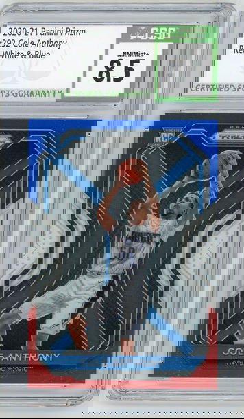 COLE ANTHONY 2020-21 Panini Prizm Red White & Blue Rc #292 CSG 8.5