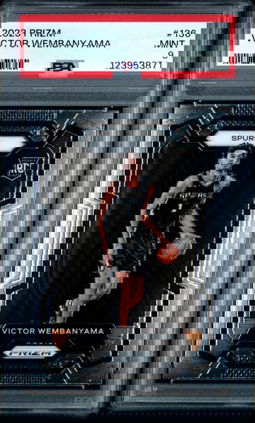 2023 Panini Prizm Victor Wembanyama #136 PSA 9