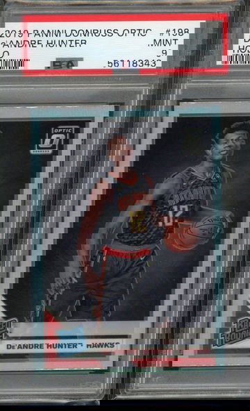2019 Optic Holo De'Andre Hunter PSA 9 