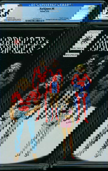 HARBINGER #6, CGC 9.6 NM+