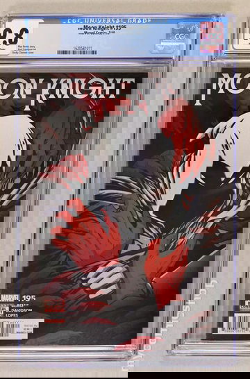 Moon Knight 195 CGC 9.8 WP 1st Appearance The Collective Only 6 on Census 7/18