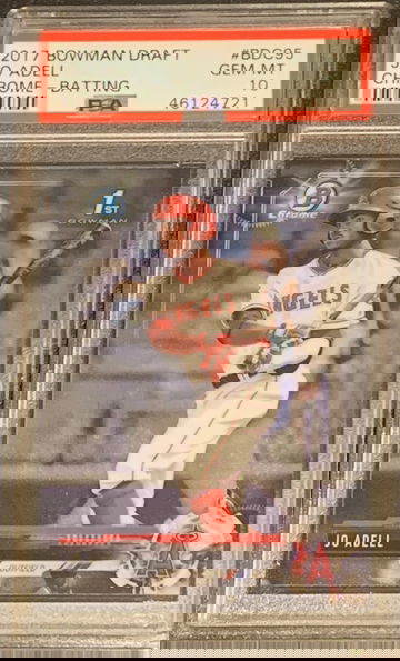 2017 Bowman Chrome Jo Adell PSA 10