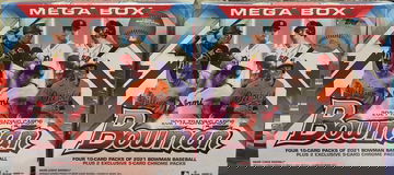 2021 Bowman Mega Box x2