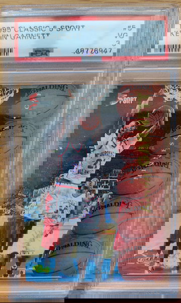 1995 Classic 5 Sport Kevin Garnett PSA 3