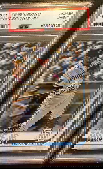 2019 Topps Update #US56 - Fernando Tatis Jr.  RC  PSA 9 MINT 