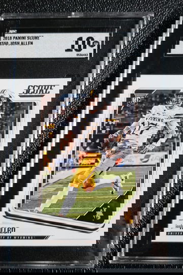 2018 Score Josh Allen 350 SGC 10 gem psa