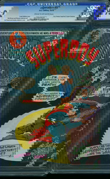 SUPERBOY #169, CGC 9.2 NM-