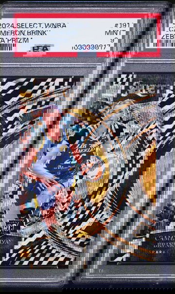 2024 Select WNBA Cameron Brink Rookie RC Zebra SSP PSA 9 POP 1 None Higher