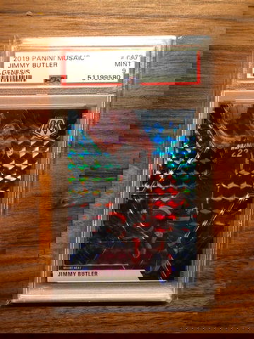 2019 Mosaic Genesis Jimmy Butler PSA 9