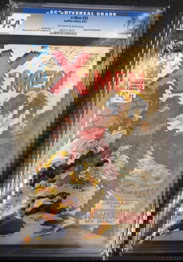 X-Men #32 CGC 9.4 Juggernaut Appearance Off White to White Pages 