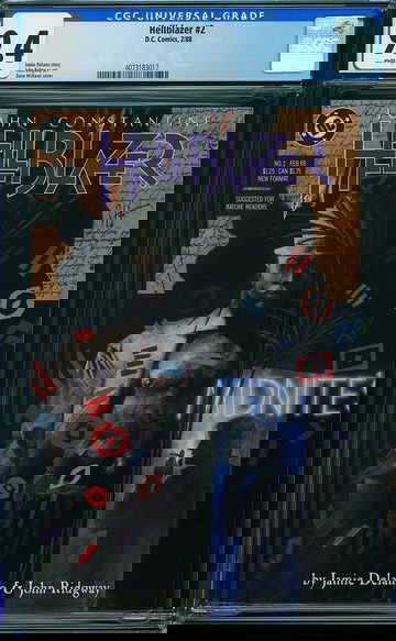 HELLBLAZER #2, CGC 9.4 NM