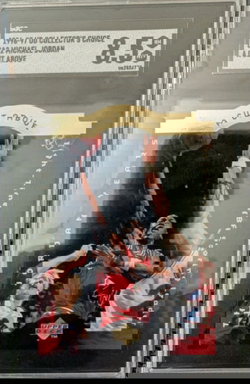 1996 Upper Deck Collectors Choice Cut Above Michael Jordan