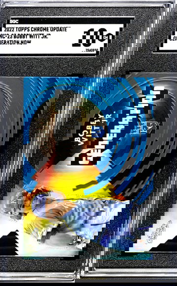 2022 Topps Chrome Update #GNC-23 Bobby Witt Jr. Generation Now SGC 10