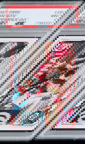 Juan Soto Independence Day /76 SP 2021 Topps 