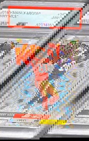 2018 Kaboom Jerry Rice PSA 9