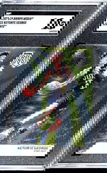 2023-24 Panini Mosaic Elevate Keyonte George #22 RC SGC 10