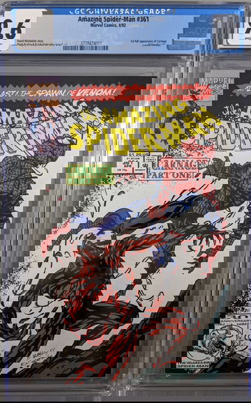 Amazing Spider-Man #361 CGC 9.6