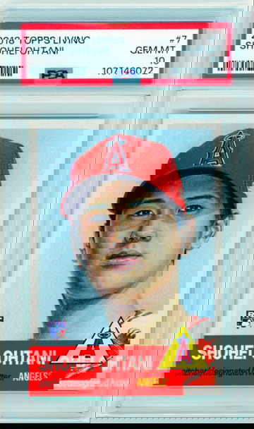 2018 Topps Living #7 Shohei Ohtani PSA 10 GEM MINT!