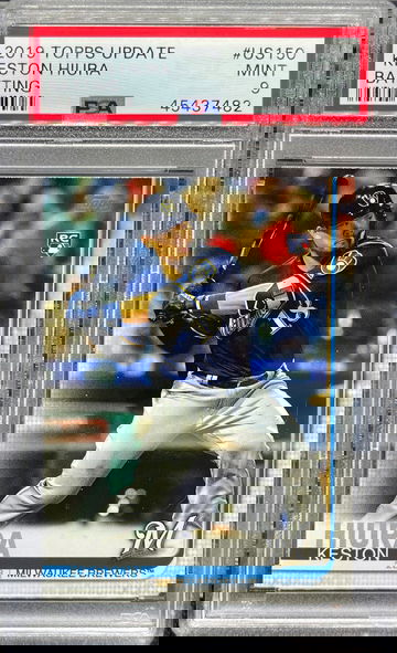 2019 Topps Update Keston Hiura PSA 9