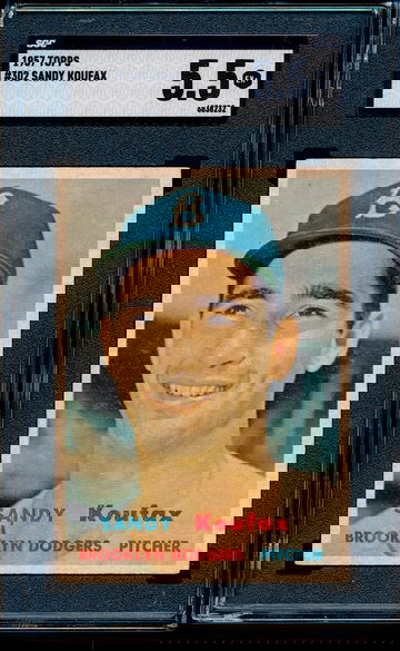 1957 Topps Sandy Koufax #302  SGC 5.5 