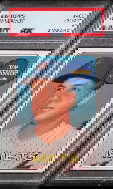 1969 Topps Tom Seaver #480 PSA 6