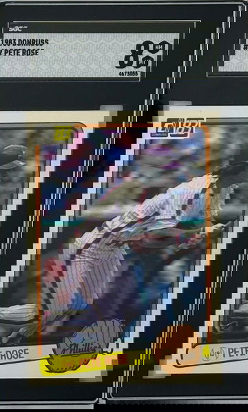 1983 Donruss Pete Rose SGC 8 