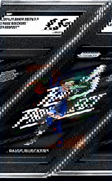 2024-25 Panini Prizm Draft Picks Rated Prospect Paige Bueckers #2 SGC 9.5