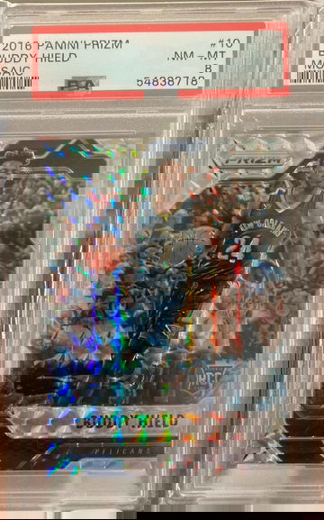 Buddy Hield prizm mosaic rookie psa 8