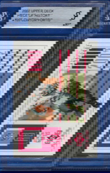 2002 Upper Deck Piece of History Clinton Portis RC #105 *BGS 9* Denver Broncos Miami Hurricanes Rookie