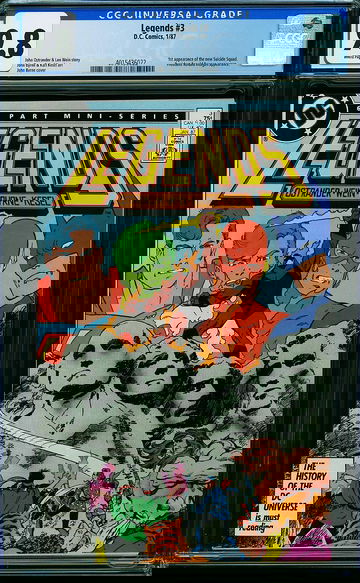 LEGENDS #3, CGC 9.8 NM/MT -- HIGHEST GRADED