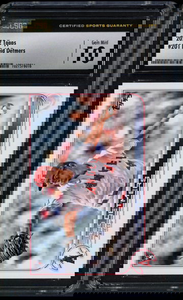 2022 Topps Series 1 Reid Detmers RC #201 CSG 10 Gem Mint - Los Angeles Angels