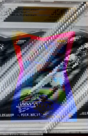 Jalen Reagor 2020 Panini NFL #28 Draft Night Rookie 1 of 478 BGS 9.5 Gem Eagles