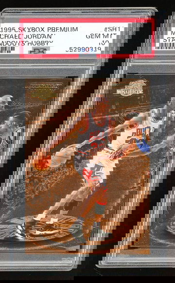 1995 Michael Jordan Skybox Premium Standouts Hobby #SH1 PSA 10 Pop 9 