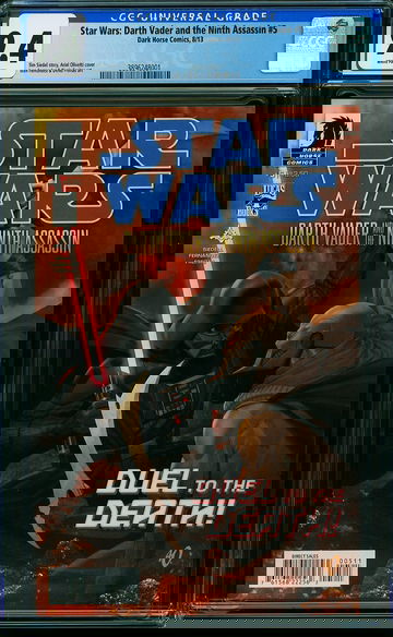 STAR WARS: DARTH VADER AND THE NINTH ASSASSIN #5, CGC 9.4 NM