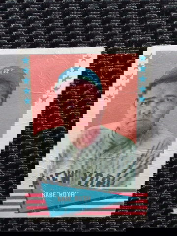 1961 Fleer #75 Babe Ruth UNGRADED & POOR