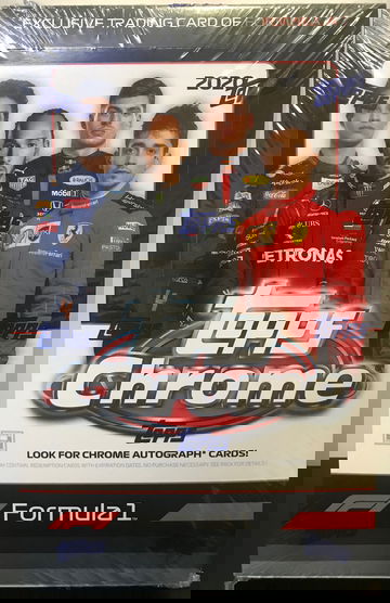 2020 Topps Chrome Formula 1 racing hobby factory sealed box shipping from Hong Kong