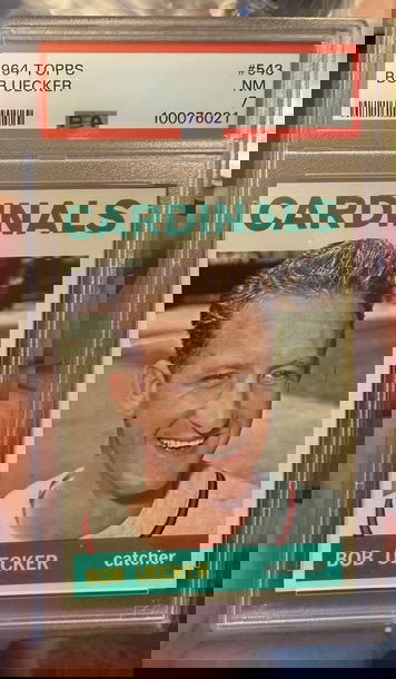 1964 Topps Bob Uecker PSA 7