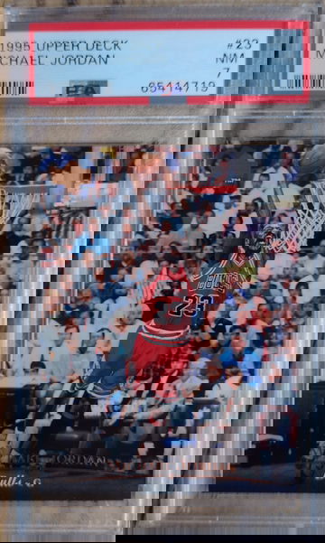 1995 Upper Deck Michael Jordan PSA 7