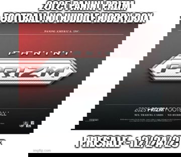 2025 Panini Prizm Football No Huddle Hobby Box