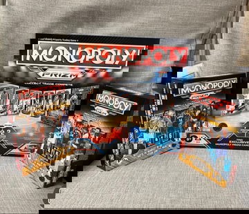 2022-23 Panini Prizm Monopoly Gameboard Box + 2 Booster Boxes