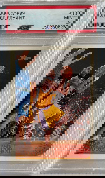 1996 TOPPS Kobe Bryant PSA 9 MINT