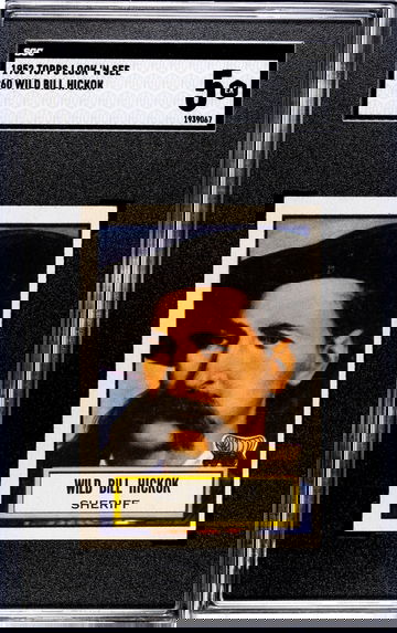 1952 Topps Look 'N See #60 Wild Bill Hickok SGC 5 Ex